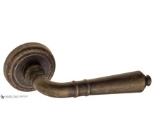 Дверная ручка на круглом основании Fratelli Cattini TOSCANA D1-BA античная бронза