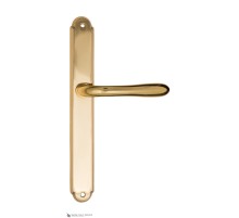 Дверная ручка на планке Fratelli Cattini EMMA PL01-OLV полированная латунь