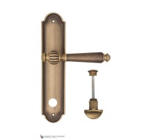 Дверная ручка на планке Fratelli Cattini MARANI WC-2 PL248-BY матовая бронза