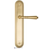 Дверная ручка на планке Fratelli Cattini TOSCANA PL288-OLV полированная латунь