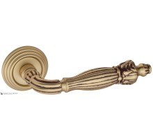 Дверная ручка Venezia OLIMPO D8 французское золото + коричневый