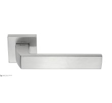 Дверная ручка Venezia Unique ZARA матовый хром