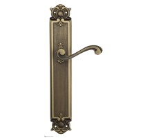 Дверная ручка Venezia VIVALDI на планке PL97 матовая бронза