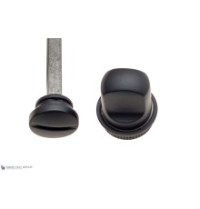 Фиксатор поворотный на круглом основании Fratelli Cattini WC-1 1FS-NM матовый черный