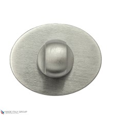 Фиксатор поворотный овальный Venezia QUATTORDICI WC D100,101 матовый хром
