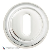 Накладка дверная под ключ буратино Venezia KEY-1 D1 натуральное серебро  (2шт.)