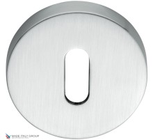 Накладка под ключ буратино на круглом основании COLOMBO CD1043G-CM матовый хром (2 шт)