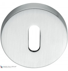 Накладка под ключ буратино на круглом основании COLOMBO CD1043G-CM матовый хром (2 шт)