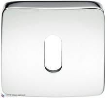 Накладка под ключ буратино на квадратном основании COLOMBO PT13BB-CR полированный хром (2 шт)