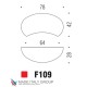 Ручка кнопка модерн COLOMBO DESIGN F109-CM матовый хром