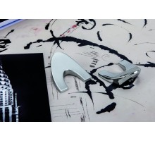 Ручка кнопка модерн COLOMBO DESIGN F533-CR полированный хром