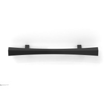 Ручка скоба модерн COLOMBO DESIGN F124E-NM матовый черный 128 мм