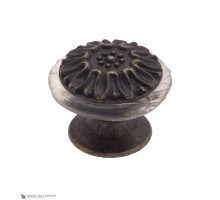 Упор дверной напольный Venezia ST6 античная бронза