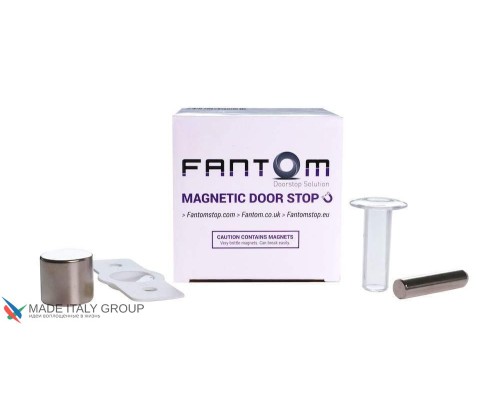 Упор магнитный автоматический скрытый FANTOM PREMIUM HGT008 полированный хром