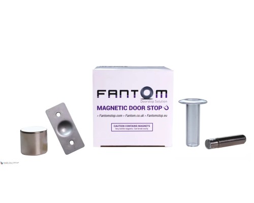 Упор магнитный автоматический скрытый FANTOM STANDART FNT0020 прозрачный