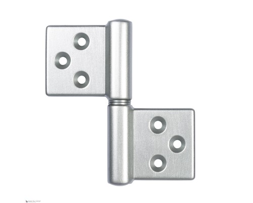 143CS032D_T Петля накладная без врезки ALDEGHI 32x35 серебристый ЛЕВАЯ 143CS032D_T Петля накладная без врезки ALDEGHI 32x35 серебристый ЛЕВАЯ
