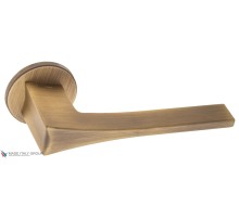 Дверная ручка на круглом основании Fratelli Cattini OSSIS 7FS-BY матовая бронза