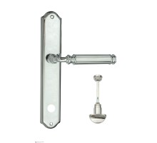 Дверная ручка на планке Fratelli Cattini ENCIA WC-2 PL02-CR полированный хром