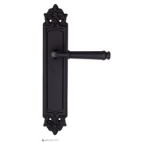 Дверная ручка на планке Fratelli Cattini FARFALLA PL96-NM матовый черный