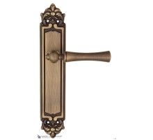 Дверная ручка на планке Fratelli Cattini FOGGIA PL96-BY матовая бронза