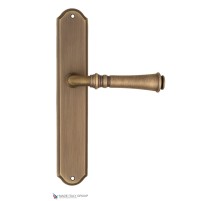 Дверная ручка на планке Fratelli Cattini GRACIA PL02-BY матовая бронза