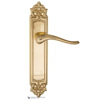 Дверная ручка на планке Fratelli Cattini LAVERA PL96-OLV полированная латунь