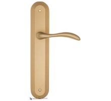 Дверная ручка на планке Fratelli Cattini LUCCIA PL288-BS матовая латунь Дверная ручка на планке Fratelli Cattini LUCCIA PL288-BS матовая латунь