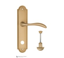 Дверная ручка на планке Fratelli Cattini LUCCIA WC-2 PL248-BS матовая латунь