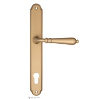 Дверная ручка на планке Fratelli Cattini NAPOLI CYL PL01-BS матовая латунь Дверная ручка на планке Fratelli Cattini NAPOLI CYL PL01-BS матовая латунь