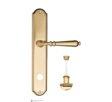 Дверная ручка на планке Fratelli Cattini NAPOLI WC-2 PL02-OLV полированная латунь