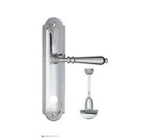Дверная ручка на планке Fratelli Cattini NAPOLI WC-2 PL248-CR полированный хром