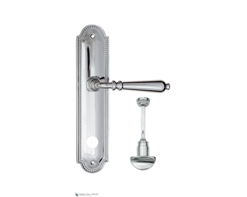Дверная ручка на планке Fratelli Cattini NAPOLI WC-2 PL248-CR полированный хром Дверная ручка на планке Fratelli Cattini NAPOLI WC-2 PL248-CR полированный хром