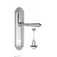Дверная ручка на планке Fratelli Cattini NAPOLI WC-2 PL248-CR полированный хром