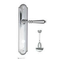Дверная ручка на планке Fratelli Cattini NAPOLI WC-2 PL257-CR полированный хром