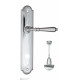 Дверная ручка на планке Fratelli Cattini NAPOLI WC-2 PL257-CR полированный хром