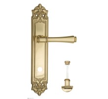 Дверная ручка на планке Fratelli Cattini PICCO WC-2 PL96-OLV полированная латунь