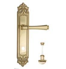 Дверная ручка на планке Fratelli Cattini PICCO WC-2 PL96-OLV полированная латунь