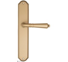 Дверная ручка на планке Fratelli Cattini TOSCANA PL02-BS матовая латунь