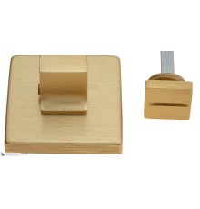 Фиксатор поворотный на квадратном основании Fratelli Cattini WC-8 A 8.7-SB матовое золото
