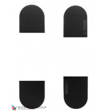 Колпачки для петель К6300, цвет ЧЕРНЫЙ (4 шт.)