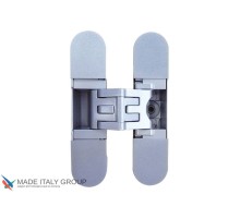 KUBICA K2700 DXSX, CS петля скрытая универсальная центральная МАТОВЫЙ ХРОМ (60 kg)