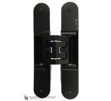 KUBICA 5080 DXSX, NR петля скрытая универсальная ЧЕРНЫЙ (80 kg)