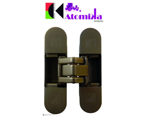 KUBICA K8000 ATOMIKA DXSX, BR петля скрытая универсальная БРОНЗА (60 kg) KUBICA K8000 ATOMIKA DXSX, BR петля скрытая универсальная БРОНЗА (60 kg)