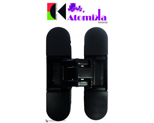 KUBICA K8000 ATOMIKA DXSX, NO петля скрытая универсальная ЧЕРНЫЙ (60 kg)