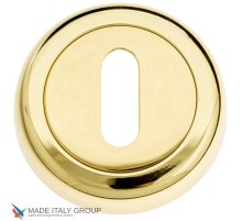 Накладка дверная под ключ буратино Venezia KEY-1 D1 полированная латунь (2шт.)