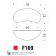 Ручка кнопка модерн COLOMBO DESIGN F109-NM матовый черный