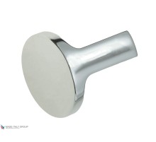 Ручка кнопка модерн COLOMBO DESIGN F535-CM матовый хром