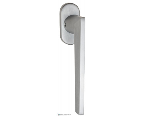 Ручка оконная Fratelli Cattini SHAPE-DX FW 7-CS матовый хром ПРАВАЯ Ручка оконная Fratelli Cattini SHAPE-DX FW 7-CS матовый хром ПРАВАЯ