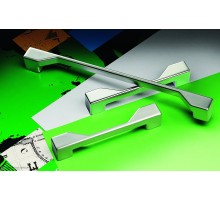 Ручка скоба модерн COLOMBO DESIGN F130D-CM матовый хром 96 мм