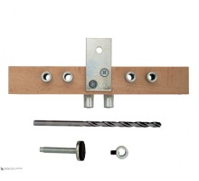 4CA87AR1416.01 Шаблон для установки ввертных петель Ø14,16 для дверей с притвором/четвертью